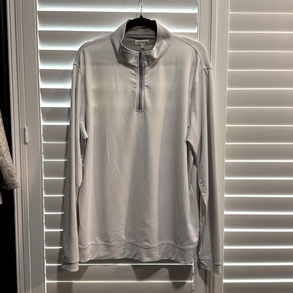 PETER MILLAR quarter zip in XL